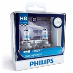  Philips Галогенная автомобильная лампа H8 Philips Racing Vision 55W (2шт.)